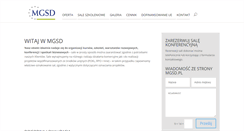 Desktop Screenshot of mgsd.pl