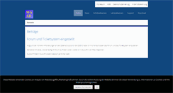 Desktop Screenshot of forum.mgsd.de